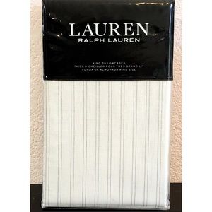 LAUREN by RALPH LAUREN Set of 2 King Pillowcases